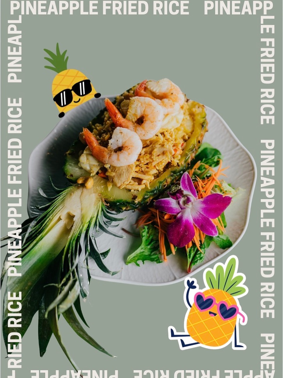 Sweet, savoury, and a little tropical โ our Pineapple Fried Rice is ready for you ๐
Lunch or dinner, dine-in or takeaway โ your call
#thegratefulthai
#charlestown