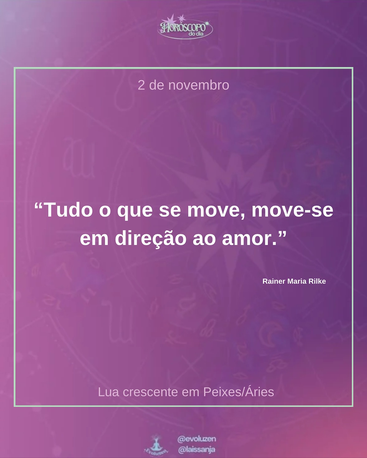 2 de novembro ✨💫