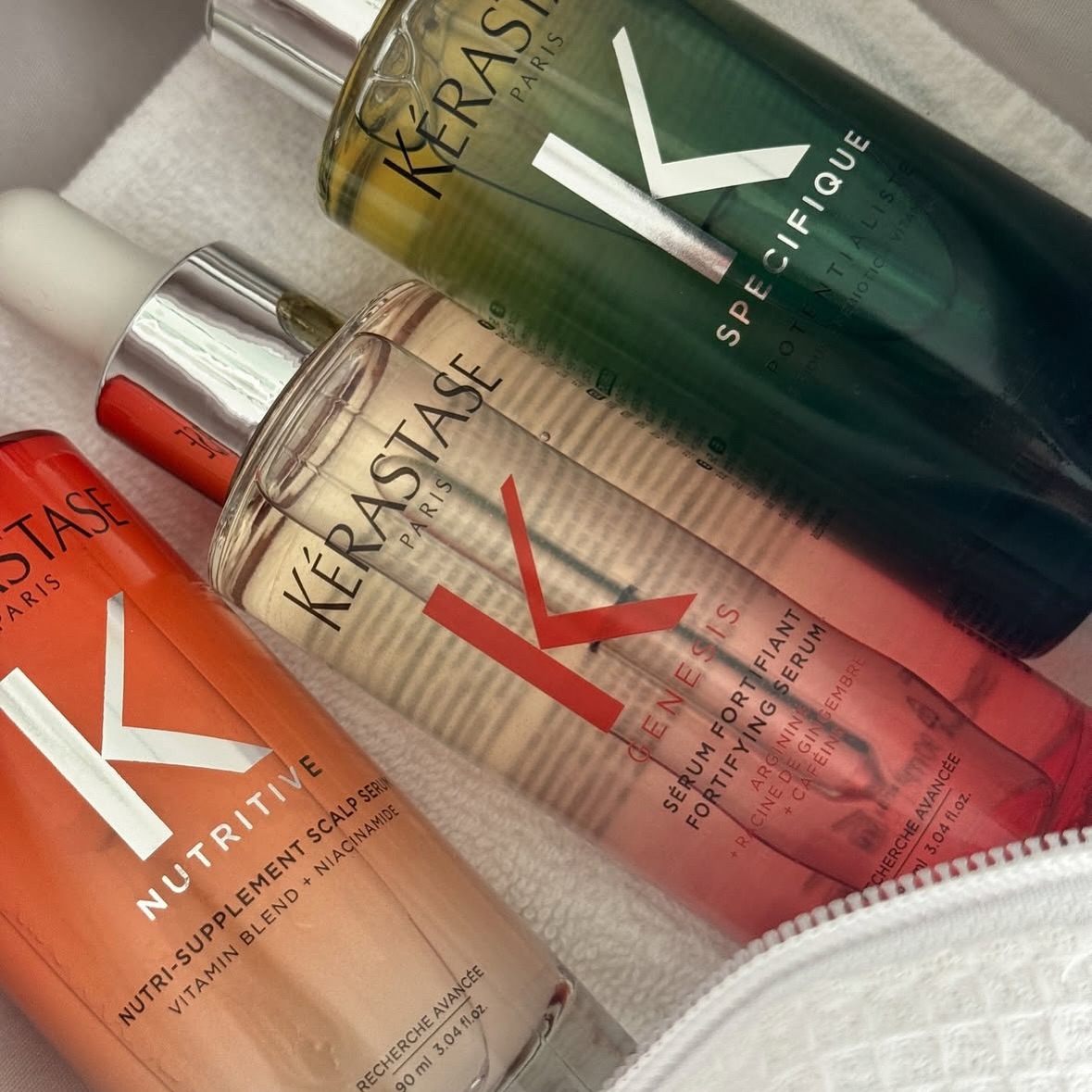 Our soft opening is tomorrow Nov 5th from 10-6pm! Come by and grab your favorite products!
We are officially booking clients, the link is in our bio to book your service, we can’t wait to have you at the new salon!
Kérastase Scalp Serums - Nutritive, Genesis, and Spécifique deliver targeted care from root to tip, restoring balance, strength, and vitality. Because a healthy scalp means flawless hair.
Available at the salon!
#KerastaseProfessional #LuxuryHairCare #ScalpWellness #scalpcare