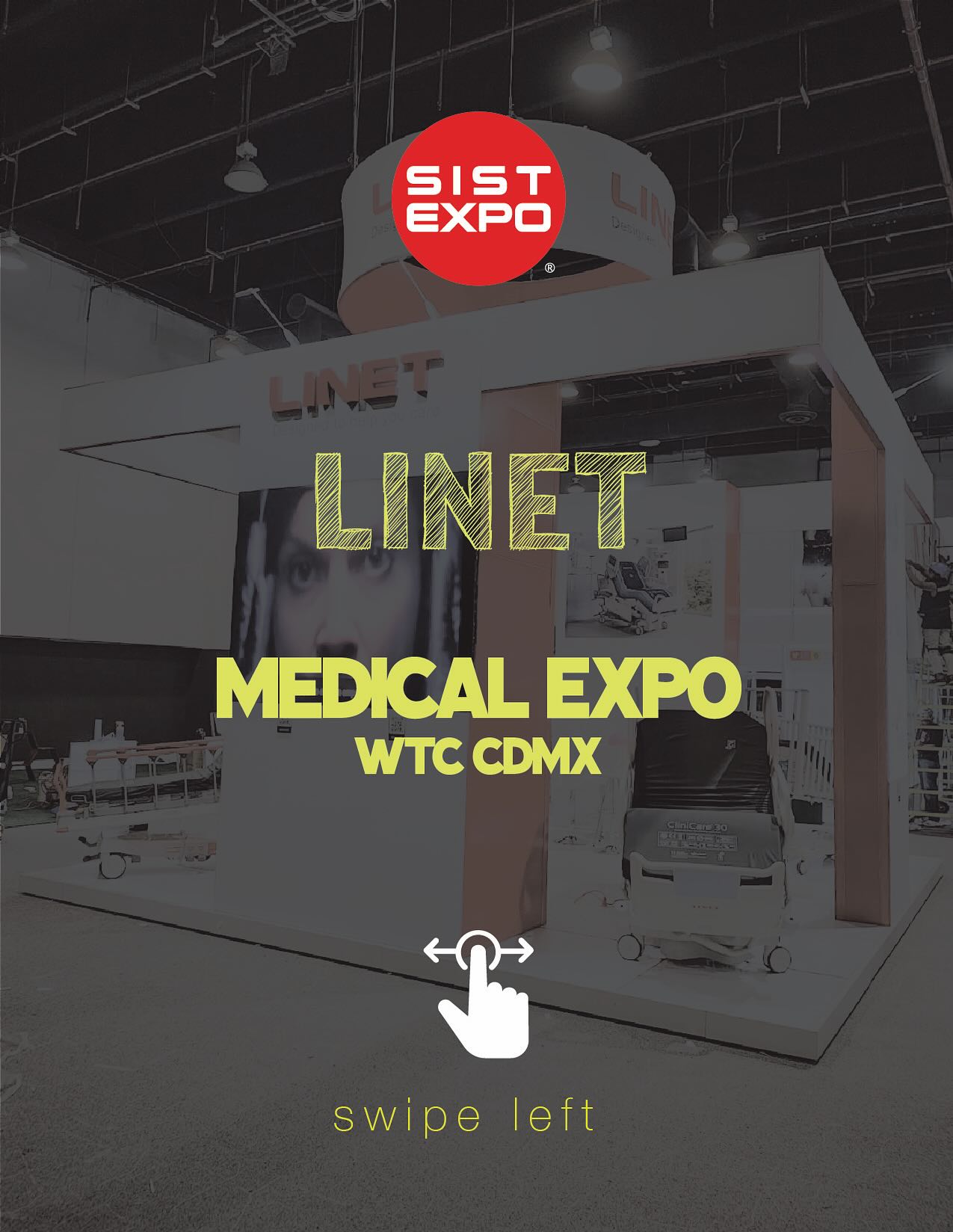 A clean and functional design built with BeMatrix structure, created to highlight the innovation and reliability that define LINET.
One of the key elements of this booth is its overhead hanging sign strategically designed to make the brand visible from afar, guiding visitors directly to the stand the moment they enter the hall.
Every detail, from the structure to the lighting and graphic layout, was designed to ensure a strong visual identity and an efficient space for client interaction.
At SISTEXPO, we turn visibility into connection.
#WeMakeItHappen #SISTEXPO #ExpoMedica2025 #StandDesign #BeMatrix #ExhibitBuilders #VisibilityMatters #DesignWithPurpose
