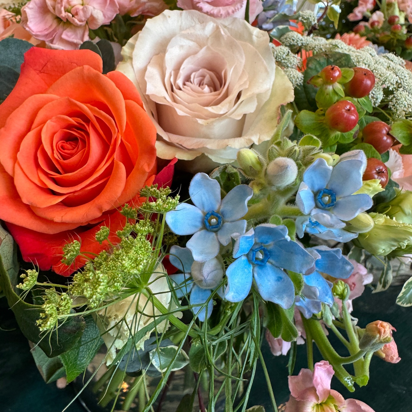 How cheerful are these flowers? 😮And, to think we were able to share them with patients at Ludlowe Center for Health & Rehabilitation - they were so grateful. ❤️Many thanks to the generosity of Liesl & Griffin on their wedding day and to Nancy @earthgardenflowers for creating and delivering such wonderful florals for us to work with. Thank you, thank you!👏