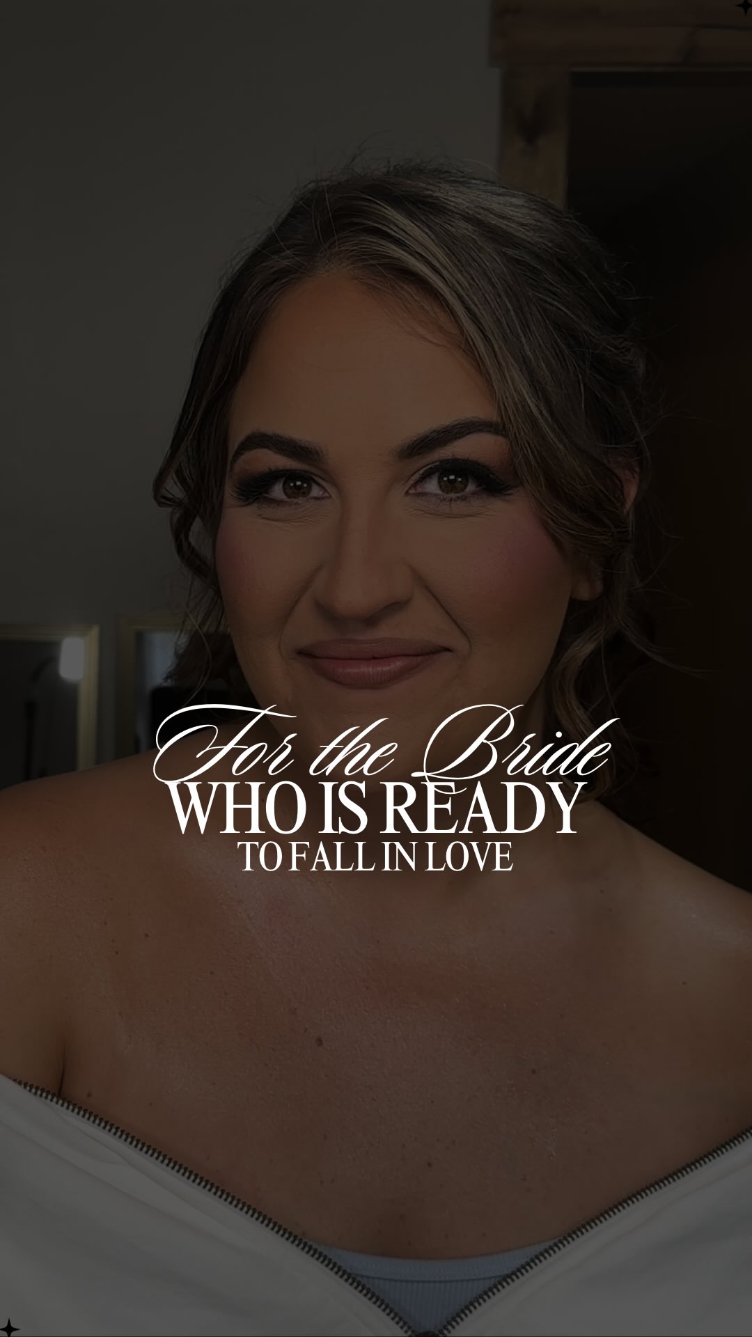 Because the right glam doesn’t just make you look beautiful. It makes you feel it.
For the bride who’s ready to fall in love again—
with how she looks, how she feels, and the confidence that carries through every captured moment. 🖤
Venue: @campsoles
Bride: @bekah_pinski