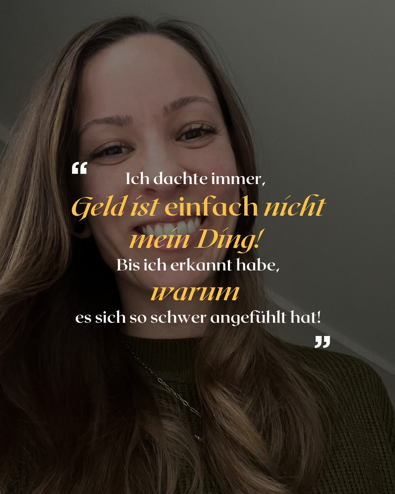 Eine meiner 1:1 Kundinnen sagte letztens zu mir:
„Stephie, ich dachte immer, Geld ist einfach nicht mein Ding - aber jetzt weiß ich endlich, warum es sich die ganze Zeit so schwer anfühlte.“
Und ich kann das soo nachfühlen - ich habe das Gleiche selbst jahrelang über mich gedacht…
Bis ich verstanden habe,
dass es nie nur um Zahlen oder Strategien ging.
Sondern um SICHERHEIT, REGULATION und um alte ERFAHRUNGEN, die mein Körper mit Geld verknüpft hatte.
Wenn Geld sich schwer anfühlt, liegt es nicht daran, dass du „es nicht kannst“ - sondern dass dein Nervensystem einen Schutzmechanismus fährt, wo du eigentlich leicht sein willst. ✨
Ich bin mit meiner Kundin also deep gegangen und wir haben ganz genau erforscht, was IHR Nervensystem mit Geld verknüpft hat. Allein diese Erkenntnis hat sie schon so viel mehr Verstehen lassen, so viel mehr Mitgefühl für sich selbst empfinden lassen und ihren inneren Druck abfließen lassen.
Im ✨Soulful Moneycircle✨ gehen wir auf genau diese innere Reise 🫶🏼
Kommst du mit, dein Nervensystem heilen?
🧡 Start ist der 01.11.
und es gibt noch einen Platz für dich in der Founders Round.
Schreib mir „Circle“ und sei dabei, wenn du spürst, dass da endlich Leichtigkeit in deinem Körper einziehen darf 🫶🏼
SOULFUL MONEYCIRCLE
VERBINDUNG
WOMEN
FINANCE