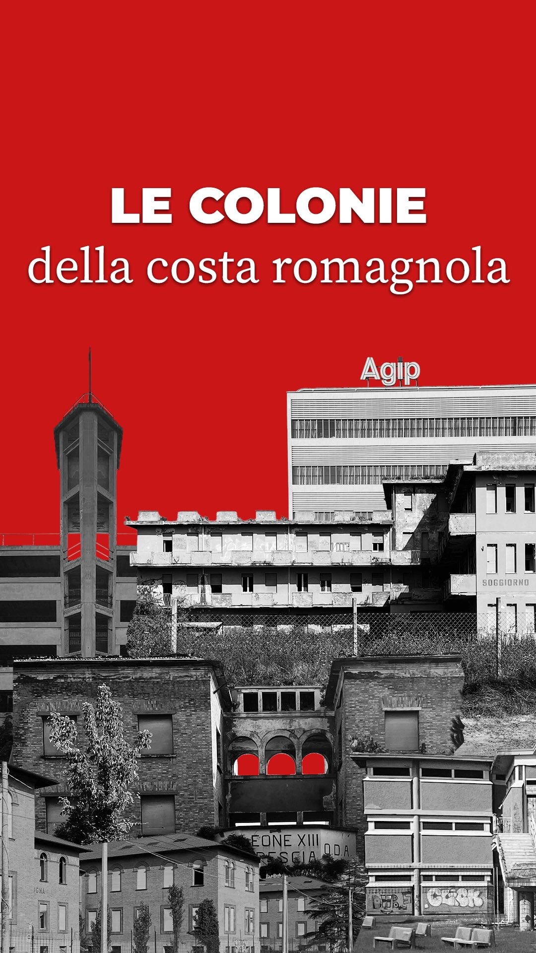 Molte si trovano sulle prime vie parallele alla costa, altre si affacciano sulla pineta, alcune sorgono direttamente sulla sabbia. Silenziose, immobili, spesso imponenti e austere, le colonie fanno da sfondo alla spensierata vita balneare che si consuma sul lungomare. Relitti di un passato non troppo lontano, osservano il presente senza più appartenervi, testimoni di un cambiamento che le ha lasciate indietro...
Continua a leggere l'articolo al link in BIO!
.
.
.
#architettura #romagna #emiliaromagna #architetturaitaliana #design #colonie #costaadriatica