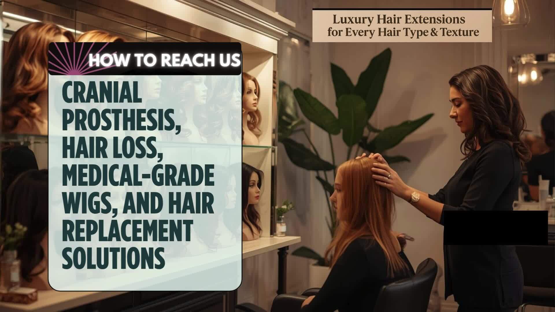 All That & More Hair focuses on specialized, custom hair loss solutions with high-quality, real human hair products.
All That & More Hair
Specialty: This salon specializes in cranial prostheses, medical-grade wigs, and non-surgical hair replacement systems, specifically for individuals experiencing hair loss due to alopecia, cancer treatments, and other medical conditions. This suggests a high degree of specialization and focus on specific client needs.
Hair Quality: The salon emphasizes the use of "high-quality," "custom," and "100% Real Human Hair" products. Reviews mention the "incredible quality" of their offerings.
Installation/Service: Services often include comprehensive consultations, personalized care, and discreet installations (including glueless, ready-to-wear lace wigs, and integration systems) in a professional and empathetic environment. Reviews highlight the specialist's expertise in identifying hair issues and providing effective, transformative solutions.