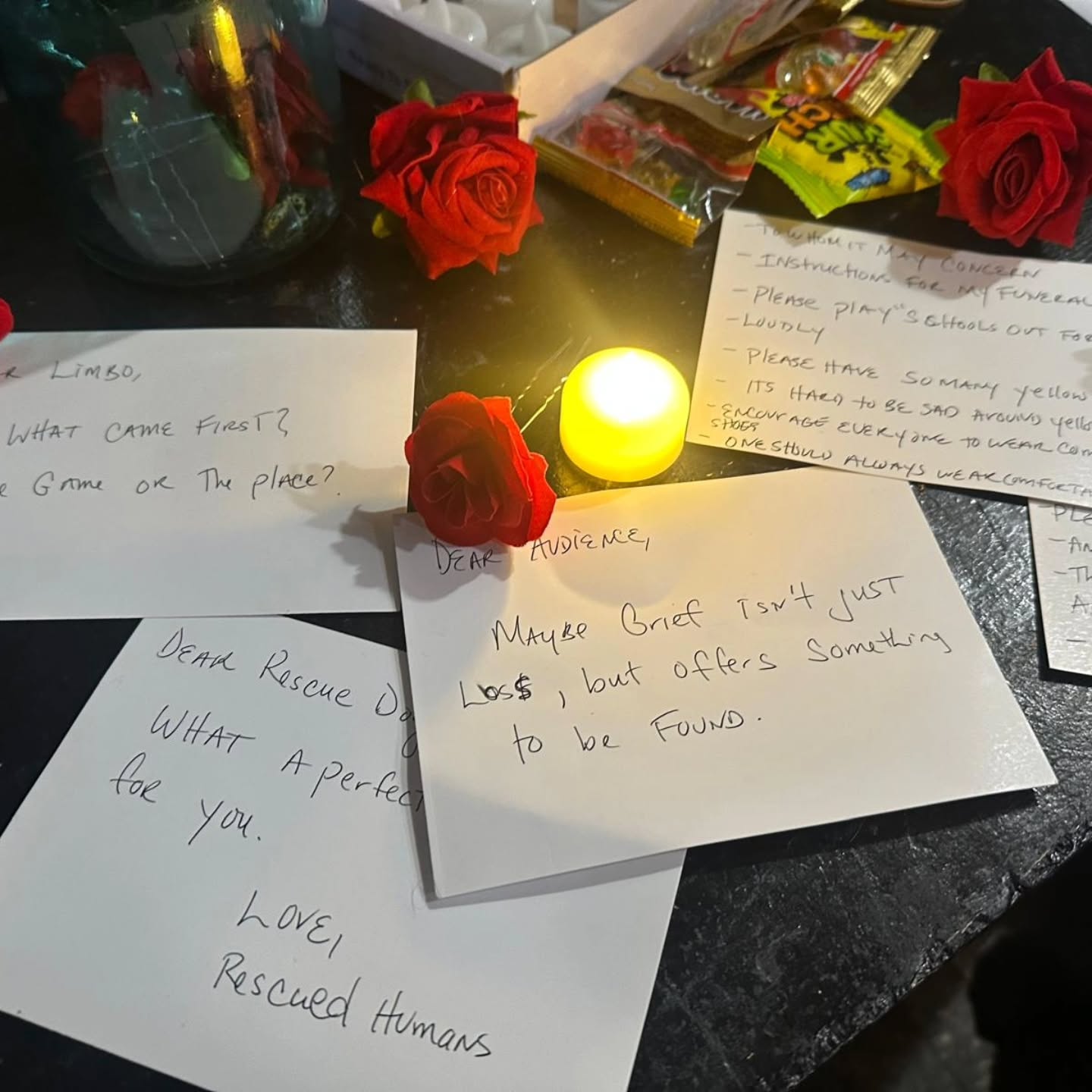 A huge Your Faithful Reader THANK YOU!! To everyone who came out in person and who watched on our livestream for our performances of Your Faithful Reader: When the Veil is Thin, as part of @frigidnewyork Days of the Dead Festival!
We had a packed house last week and a sold out show yesterday and we were thrilled ! We deeply appreciate our communities love and continued support.
Thank you to Frigid for having us! And Cheers to all the artists who participated in the festival!
Thank you to all our writers and voice over performers as well for sharing your time talent and unique voice!
Shout out to all our YFR alumni who were in attendance as well, our community loves hard and rolls deep, both in person and online and we are so appreciative!
We encourage everyone to write letters and submit (remember they can be about anything- this show was part of a festival honoring Dia De Los Muertos, but all our shows vary and we believe every story needs to be heard!). YOUR STORY MATTERS!
Be seeing you all soon. Much love - Miriam and the YFR team
#supportindependenttheatre
#yourstorymatters
#YourFaithfulReader