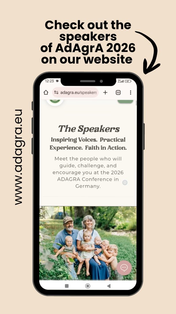 Meet the speakers of ADAGRA 2026! 🌱
Scroll through and get a glimpse of the inspiring voices who will teach, train, and encourage us next January in Germany. 🇩🇪
Full speaker bios and workshop details are now live on our website — with more speakers still to come.
Final program coming soon! ✨
Speakers 2026
• John & Pam Dysinger 👩🌾👨🌾
• Rob Bertholf 💡
• Timo Hoffmann 🌾
• Rebekka Hart 🌿
• Roman & Raluca Ril 🤝
• Rastislav Lagana 🌱
• Antje & Ingo Stöcker 🌳
• Daniele Oriente 🍅
• Frank Thierauf 🔧
• Markus Assmann 🚜
• Noa Sorelina 🎶
• Kendra Nystorm 🌸
• Evelyne Pawlowski & Anne-Marieke Hoffmann 🌿⛑️
more to come…
#adagra #adagra2026 #agriculture #countryliving #mission #faithinaction #gardening #farming #trueeducation #outpost #workshops #germany2026