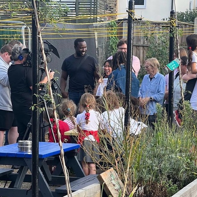 Throwback to 2y ago when #theUPgarden won The RHS’ & BBC’s first ever Growing Together award for community gardening & was on The ONE Show! Scroll to end - our shock was genuine!
We’ll always be proud of this achievement & all the volunteer & community support that it was built on. 🫶🏽