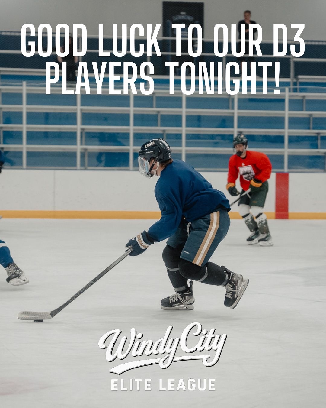 First puck drop of the year tonight for our D3 guys, best of luck to all of them as they begin a new season! #wcel