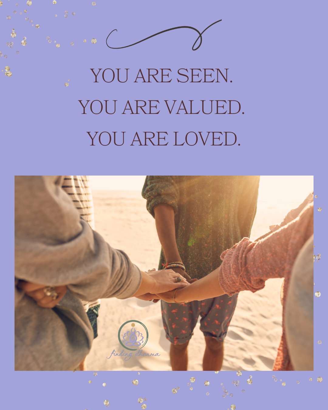 Today is National I Care About You Day ๐
A little reminder that you are seen, valued, and loved โ not for what you do, but for who you are.
Reach out to someone today and simply let them know you care.
Sometimes thatโs all the light someone needs to find their way back home to themselves. โจ
#ICareAboutYouDay #SpreadKindness #FindingDharma #LoveInAction #YouAreLoved