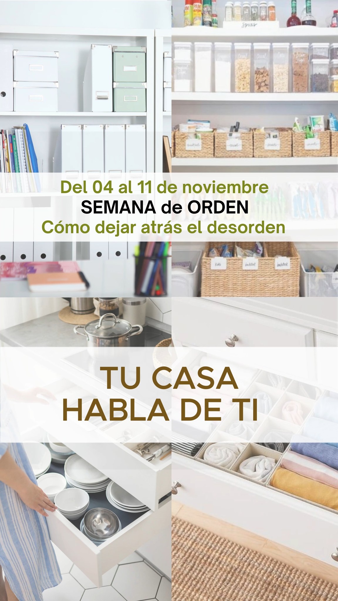 Tu casa habla de ti.
Si vives rodeada de desorden y acumulación de objetos📦, observa como tu casa está hablando de ti🤔
1- ❌Tu vida está desordenada y casualmente tu casa también😔 .
2- ❌Sientes malestar por no verte mejor en el espejo y mantienes un armario que te grita pierde peso 😔.
3- ❌Te ves estancada personal o profesionalmente y a tu alrededor acumulación de objetos📦 estancados que impiden que entre algo nuevo en tu vida✨.
4-❌ Anhelas etapas pasadas y en casa recuerdos guardados en cajas que no ven su momento de salir de ahí para poderlos disfrutar😔 .
Me dedico profesionalmente a ayudarte a terminar con el desorden y acumulación de objetos 📦 para siempre, trabajando desde la raiz, ordenando a la vez que liberando los bloqueos que ahora te mantienen estancada✨ .
Si quieres acceder a la próxima SEMANA de ORDEN en la que identificarás qué te mantiene bloqueada en el desorden y la acumulación de objetos📦 y cómo puedes salir de ahí para siempre,
escribe en comentarios la palabra “QUIERO” y te escribo por privado para darte acceso🌈🎯 .
#casaordenada #casabonita #decoracioncasa #fengshui #ordenencasa #metodokonmari #orden #ordenar #organizadoraprofesional #tresinteriores