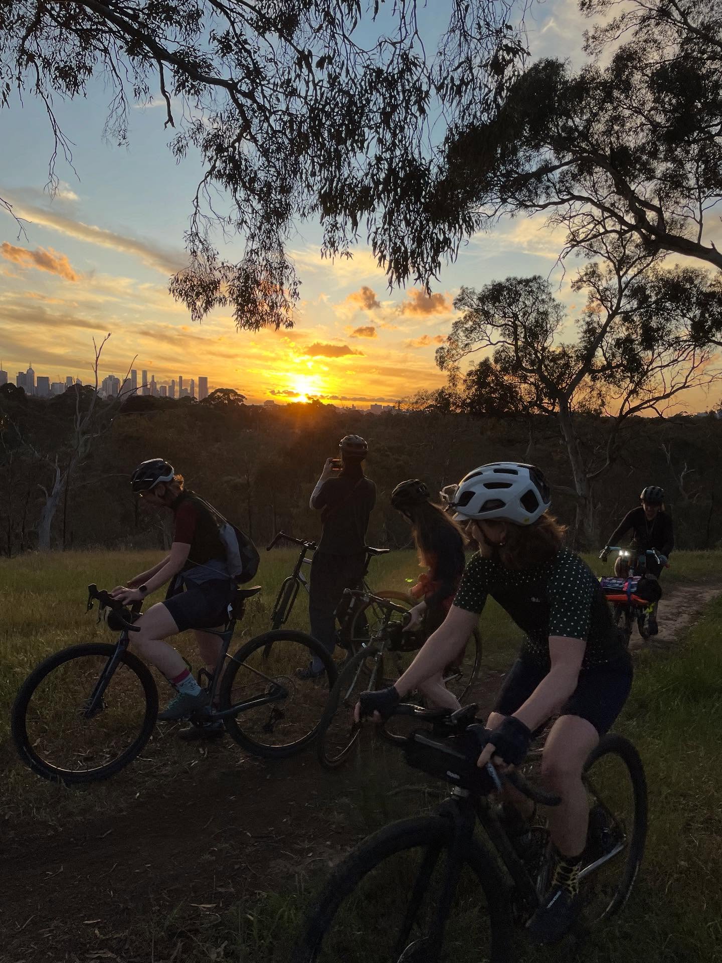 Weather is touch and go for tomorrow but we might call it early and let the trails dry out a bit after the past week’s big rains. No ride, sorry! See you next week x