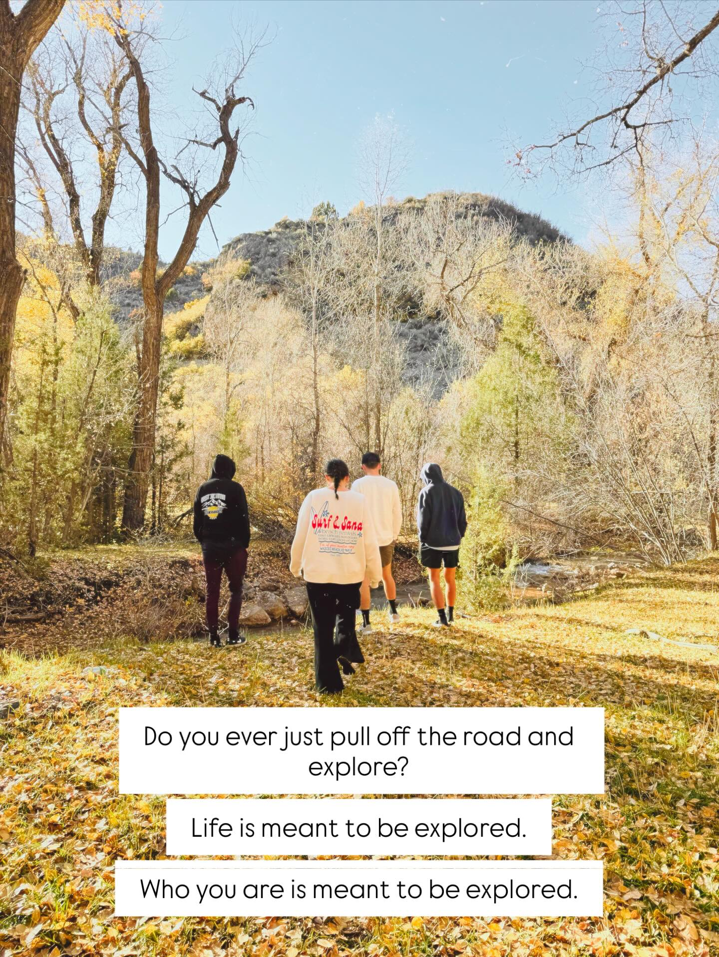 Do you ever just pull off the road and explore?
I find life to be so much more fun and expansive when I let my child-like curiosity go free and take me into the trees and find the streams I didn’t know were there.
Life was meant to be explored.
Who we are is meant to be explored.
#selfdiscovery #innerchild #curiousity #exploration #selfawarenessjourney