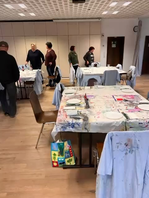 Wir hatten heute wieder einen tollen kreativen Sonntag im Kunstschalter. Die Teilnehmer hatten viel Spaß und haben, wie man sieht, tolle Kunstwerke gezaubert! #kunstschalterschemmerberg #schemmerhofen