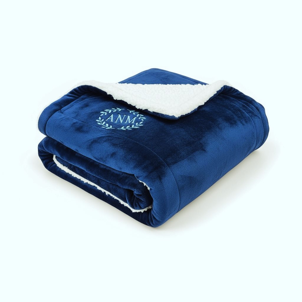 Christmas is right around the corner. How about a monogrammed blanket for mom? @hirsch_solutions @official_tajima_embroidery @tajimaamerica @anielsen415