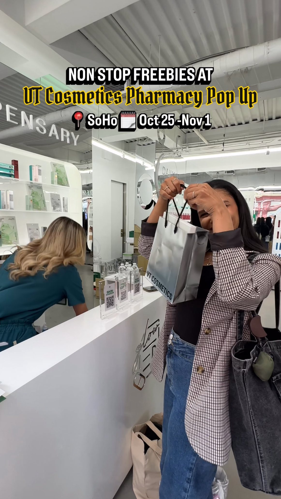 Skincare that ACTUALLY meets your needs and FREE?!?! 👀
Bring your old products to swap out at the @vtcosmetics_global pop-up for skincare handpicked for you after a free skin analysis!
💚 VT Cosmetics Skin Pharmacy Pop Up
🗓 Oct 25 – Nov 1
📍 188 Lafayette St, New York, NY 10013
⏰ 11 AM – 7 PM
💵 FREE 😍
🎟️ No need to RSVP, walk-ins are welcomed!
🏷️ #popupgirlsnyc #nycfree #freenyc #nycpopup #nycshopping #vtcosmetics #kbeauty #nycevents
#nycskincare @vtcosmetics_global