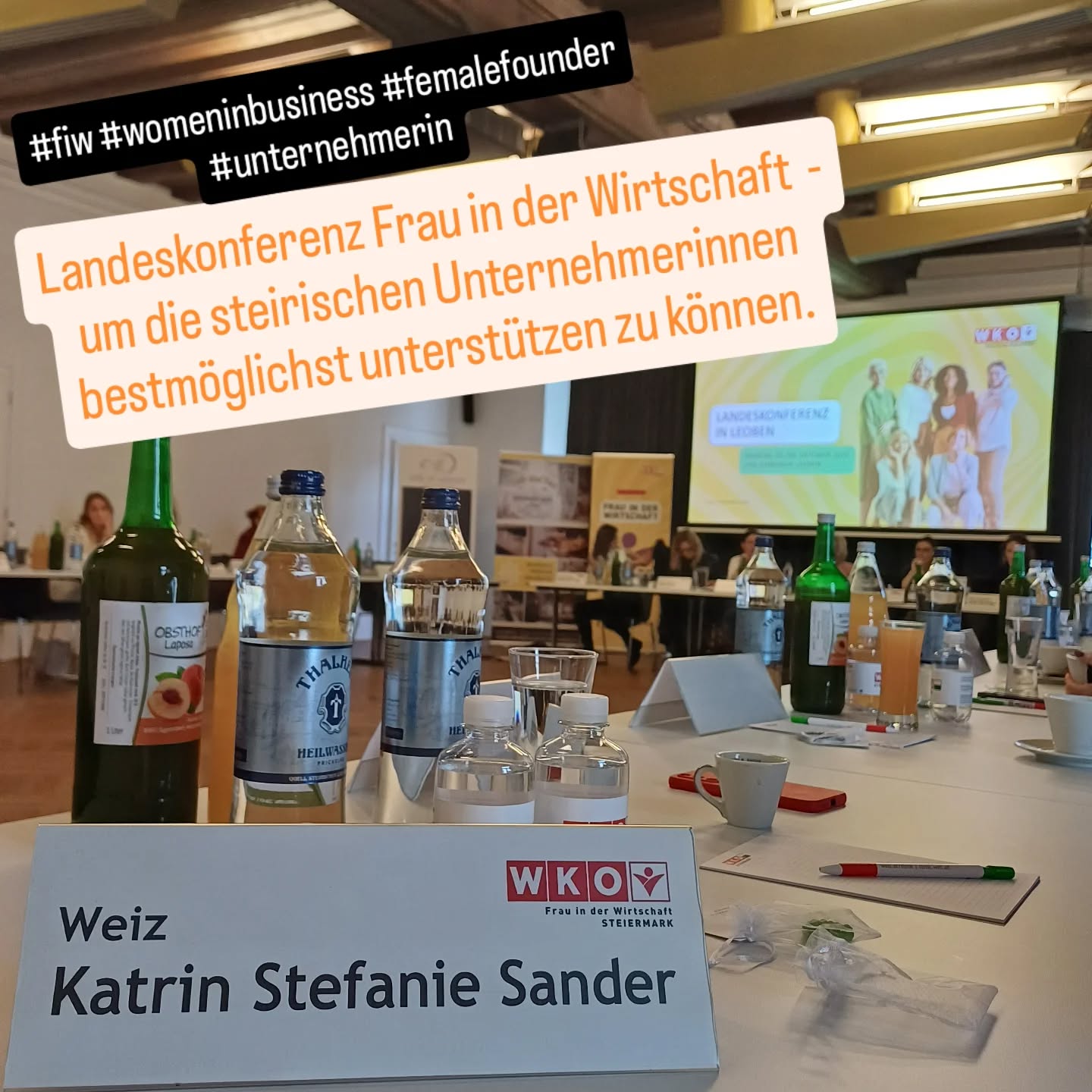Landeskonferenz Frau in der Wirtschaft