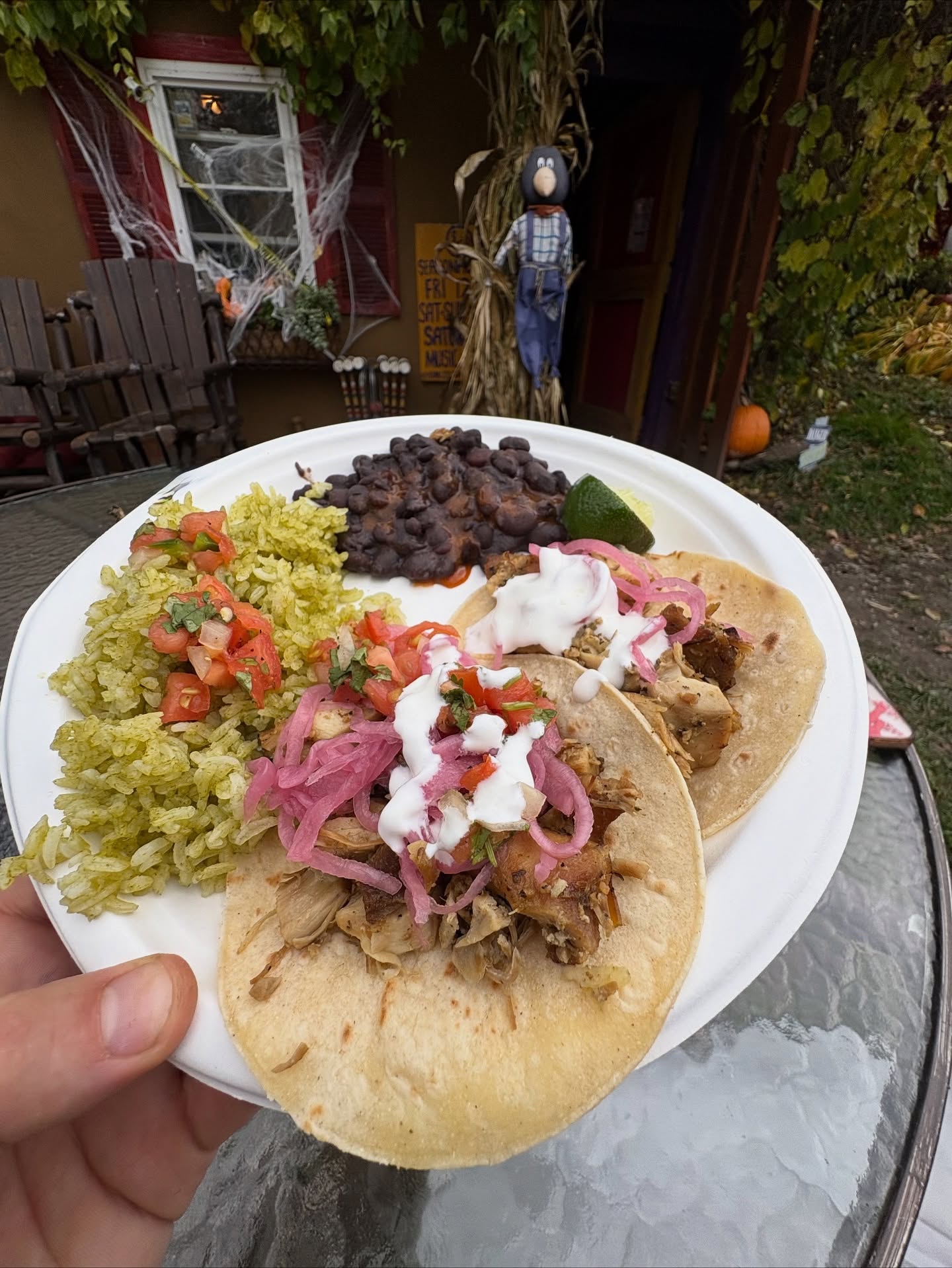 We will be serving up a MYO taco bar (in addition to the usual suspects) for A Big Gay Spooky Market and Kids Yoga Rave! 🎃 🧙♀️
THIS SATURDAY! 📅
This market will feature 25 themed vendors to alchemists that capture the essence of our theme! This is an INDOOR and OUTDOOR market which will have a mask-only hour and free masks available for all attendees. We will have vendors highly encouraged to come in costume and have buckets of candy at their booths for trick or treaters.
📆 Saturday, November 1st
⏰ 11AM - 4PM Market, 🧘 12PM Yoga Rave and Witch Walk, 💃 7PM Drag show
📍Stable Gate Winery in Castleton On Hudson
and this will complete our final day of 2025 service y’all! Til christkindle…