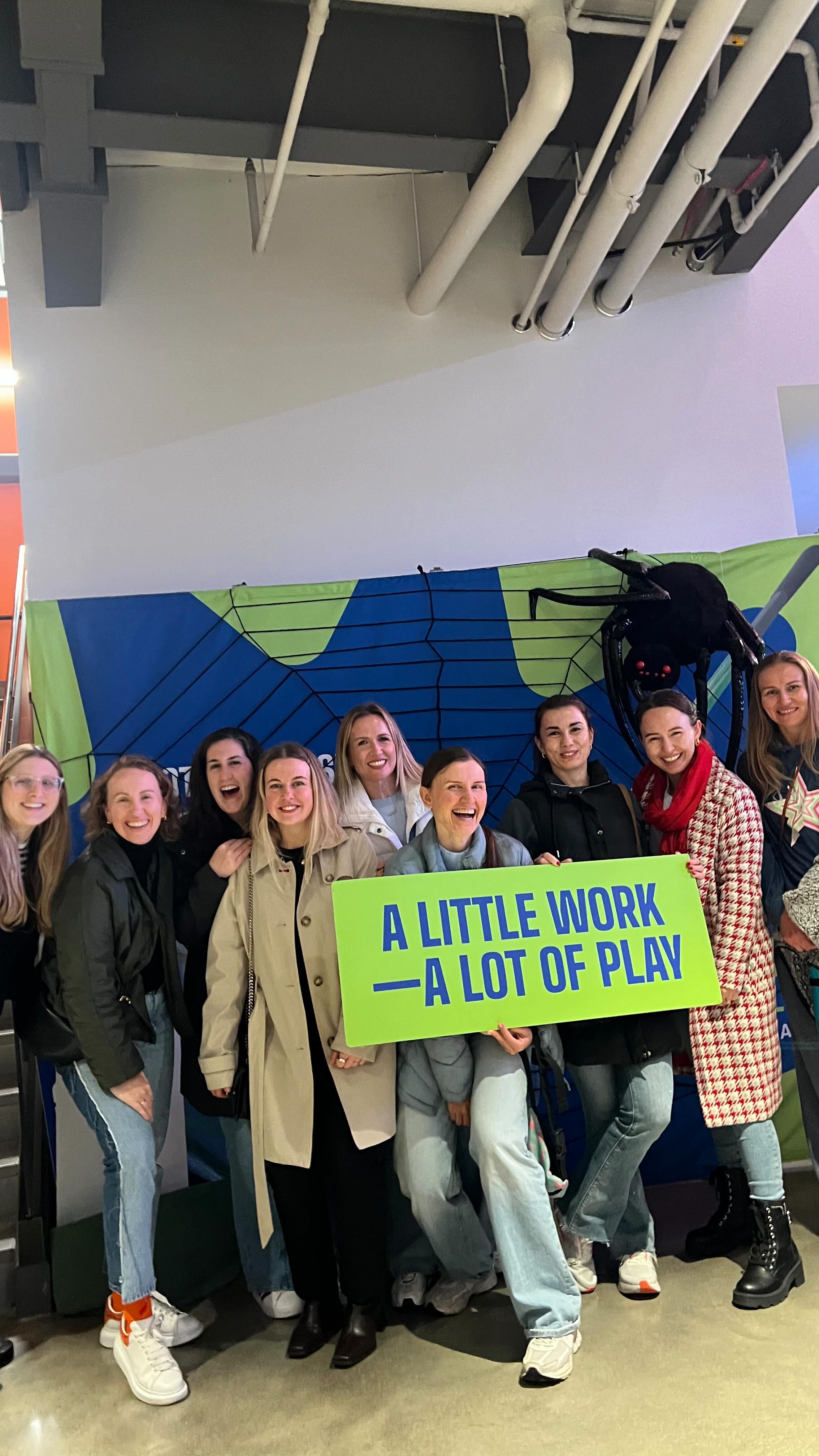 Another amazing event for Spike Girls at Topgolf 😍🥰🤩! We came and gave it our best shot. 🤪😝 So grateful for yet another great (and unusual) experience with our lovely team. 🏐❤️