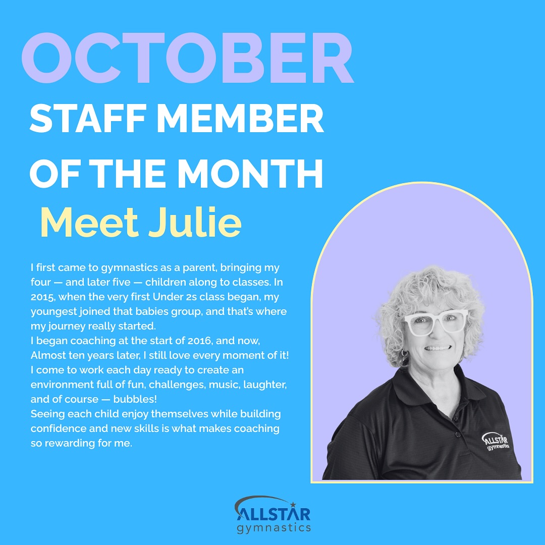 ⭐️STAFF MEMBER OF THE MONTH⭐️