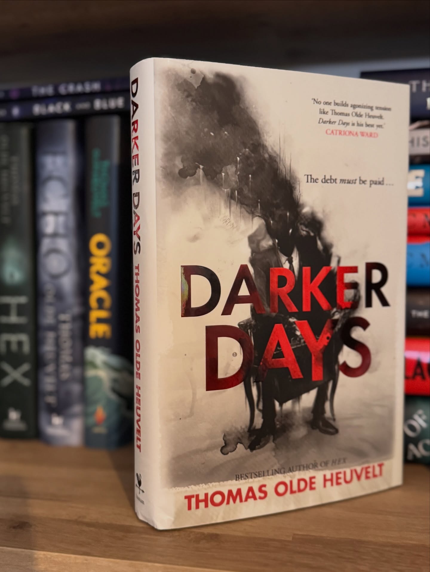 Is there a better horror writer than @thomasoldeheuvelt right now?
Not for me.
HEX, Echo, and Oracle all brilliant - next up, Darker Days 🫣😬😱😨
#bookstagram #booksbooksbooks #bookrecommendations #bookrecs #bookgram #horror #horrorreads #bookcommunity #bookaesthetic #readersofinstagram #fiction #bookstagrammer #booknerd