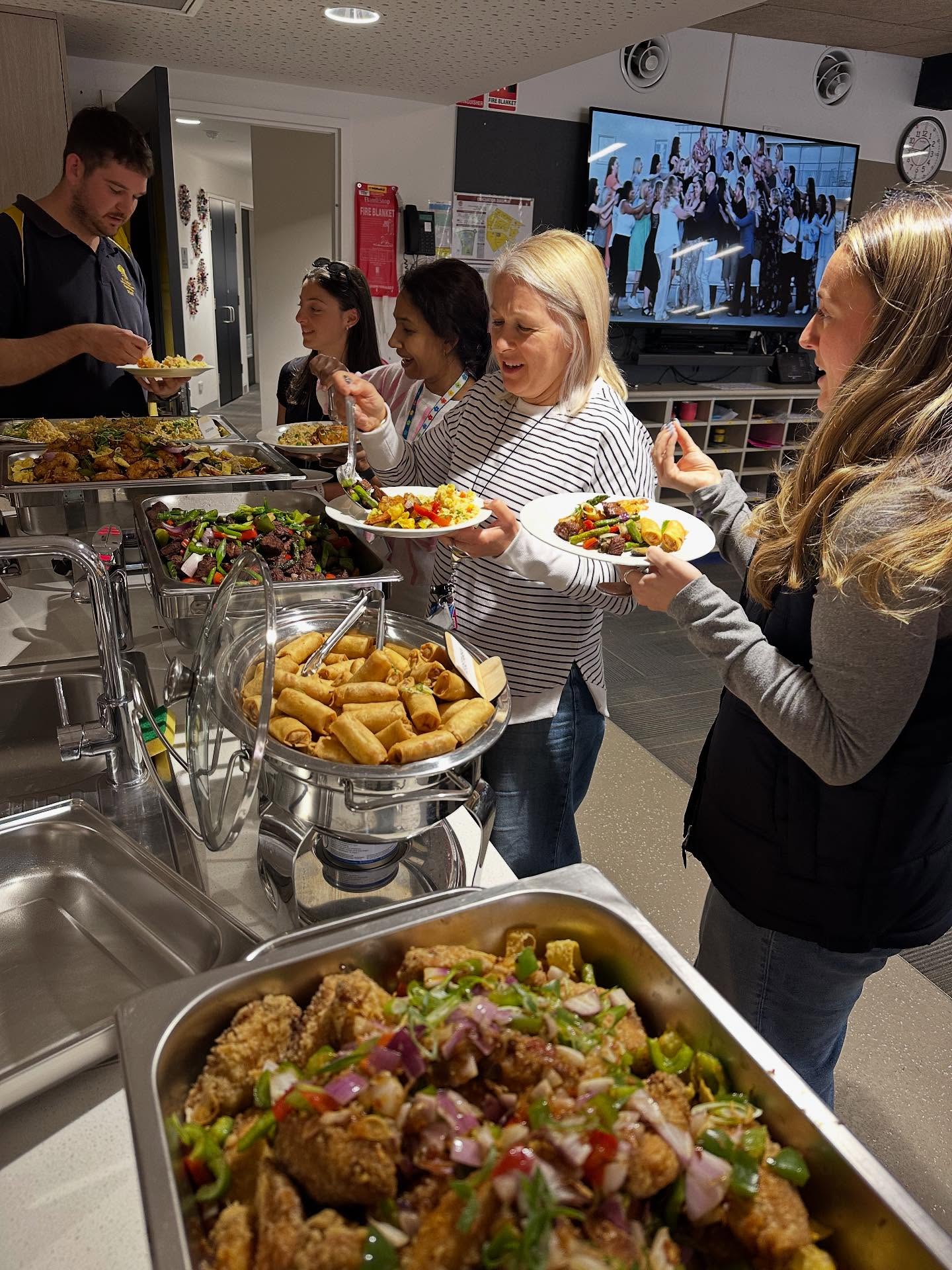 Happy World Teacher’s Day 📚✏️🏫🍎 This week, we celebrated all of the amazing educators at St Clare’s by sharing a delicious lunch together (made by one of our amazing families!)
Thank you to all of the educators who choose to work at St Clare’s! You make it a wonderful place to work, learn, laugh and grow. Our children are so lucky to be supported and inspired by each of you every day 💙💛