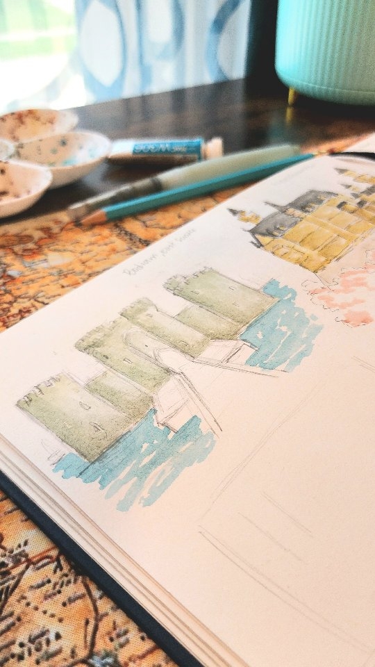 Live Painting Castles for EHARTS!