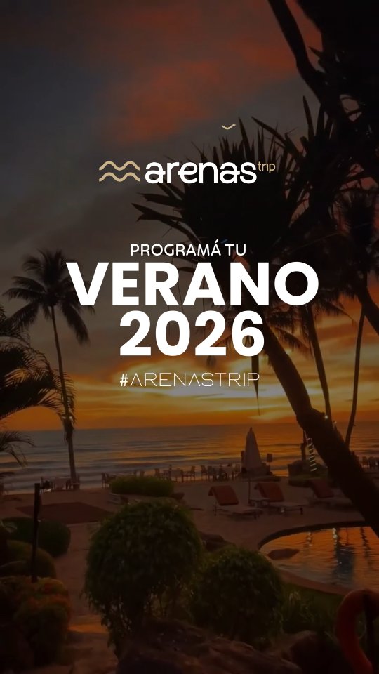 🏝 Programá tu verano 2026 con nosotros!
Escribinos y consultá todos los paquetes que tenemos para tus vacaciones soñadas! ☀️