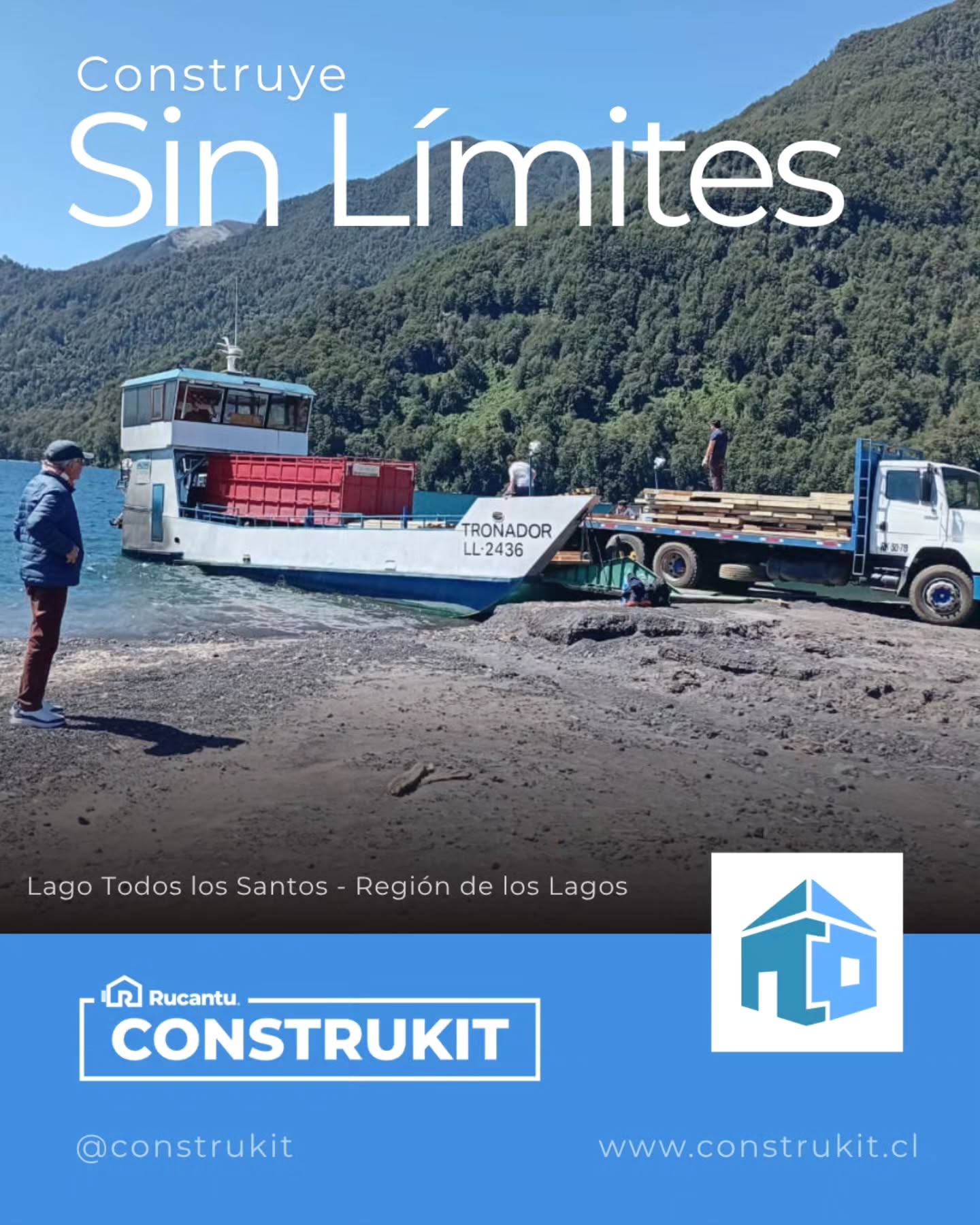 ¿Te imaginas que te falten elementos de ruta crítica para construir cuando tu obra está muy alejada de centros urbanos? 🤯🚧
Un tornillo olvidado 🔩 o una plancha faltante no significa un viaje rápido a la ferretería 🏃♂️💨.
Significa paralizar la obra por días, o incluso semanas. ⏳🛑
Cuando el acceso es complejo ⛴️, un "pequeño olvido" se transforma en un desastre logístico 🆘 y un costo enorme. 💸
💡 Solución: Logística Optimizada
Para nosotros, es común que nuestros clientes construyan sus proyectos en lugares maravillosos 🏞️, pero completamente aislados.
👷👷♀️ El diseño de nuestros kits, desde cada componente hasta nuestro sistema constructivo, está respaldado por más de 40 años de experiencia práctica.
Esta trayectoria nos da un profundo conocimiento de los diversos desafíos que enfrentan las construcciones, y nuestros kits están hechos para resolverlos.
✅️ Es por ello, que uno de sus atributos principales es ofrecer una solución logística de gran eficiencia, la cual considera una gran cantidad de componentes, sumado a nuestro sistema constructivo con un alto nivel de terminación desde nuestra fábrica.
Estamos increíblemente orgullosos 🌟 de ser el soporte para clientes valientes 💪 que demuestran que, con la planificación correcta, no hay sueños imposibles. ✨
CONSTRUKIT, más de 40 años de Experiencia en Sistemas Constructivos Industrializados