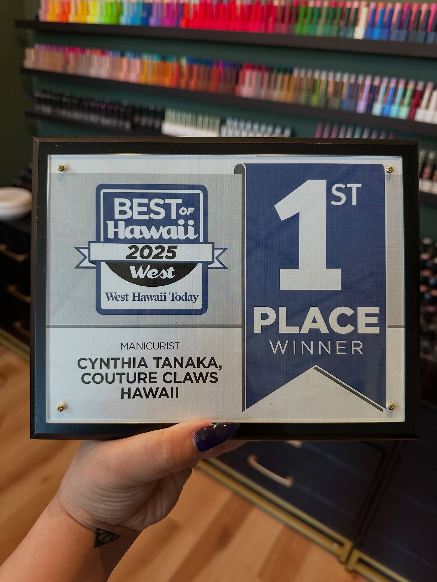 🏝️ Feeling incredibly thankful and humbled by this recognition. My heartfelt thanks to everyone who took the time to vote — your support inspires me every day 💫Love you all 🩷🩷🩷
#konanails #konanailsalon #bigislandnails #bigislandnailsalon #hawaiinails #hawaiinailsalon #gelnails #coutureclaws