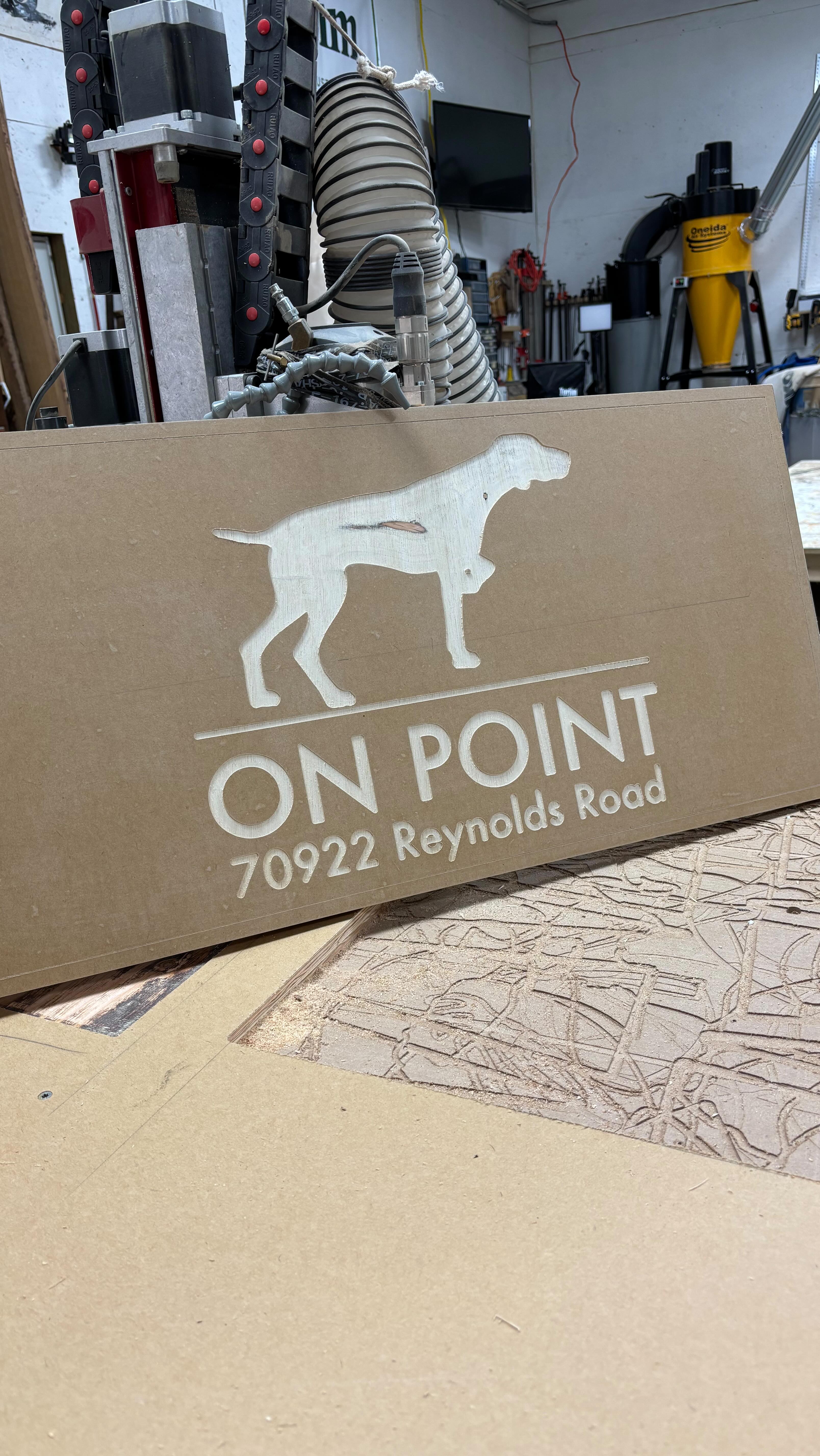 I started this sign last February. The rental is all finished up now and looks amazing. Tell Jamie I sent you and receive a digital high five from me!
#cabin #airbnb #vrbo #signmaker #avidcnc #freudtools #imake