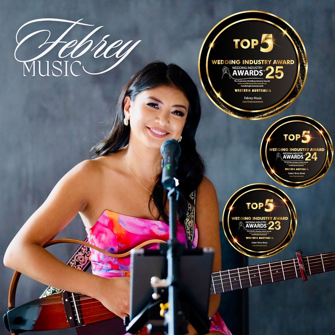 🌟 A little late sharing this, but still so grateful 🤍✨
I’m excited to share that I placed in the Top 5 for Live Entertainment at the Wedding Industry Awards 2025! 🎤🏆
To every couple who trusted me with your special day this year — thank you for choosing me to be part of your love story. Your support, your kind words, and your beautiful moments mean the world 💍🤍
Being recognised alongside so many talented creatives is such an honour — and it inspires me every single day to continue doing what I love.
Here’s to even more magic, music and memories ✨
@weddingindustryawardsaustralia
#WeddingIndustryAwardsAustralia #Top5Finalist #LiveEntertainment #WeddingSinger #PerthWeddingSinger #GratefulHeart #ThankYou #FebreyMusic #PerthWeddings #waweddings