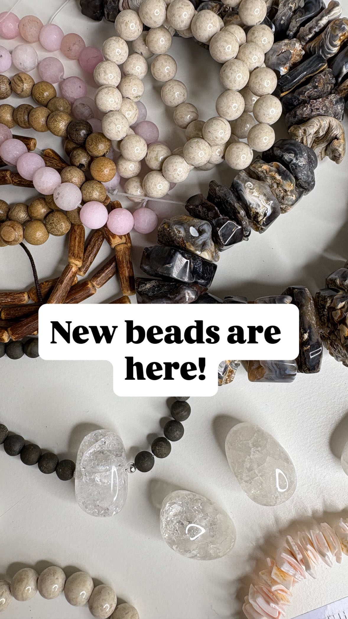 Ok I am officially lost 😂😂😂 When my new bead delivery arrives, I am crossing into another dimension😅 I am sooooo extremely excited!😬😬 So many ideas and not enough time to bring all my dreams to life but I’m working on it 💪✨ After seeing these beads, you might already guess what’s coming next 🤗🥳⚡️💥
•
•
•
•
#handmadejewellery #handmadenecklace #gemstonejewellery #jewellerylovers #beadsdelivery #newbeads #naturalgemstones