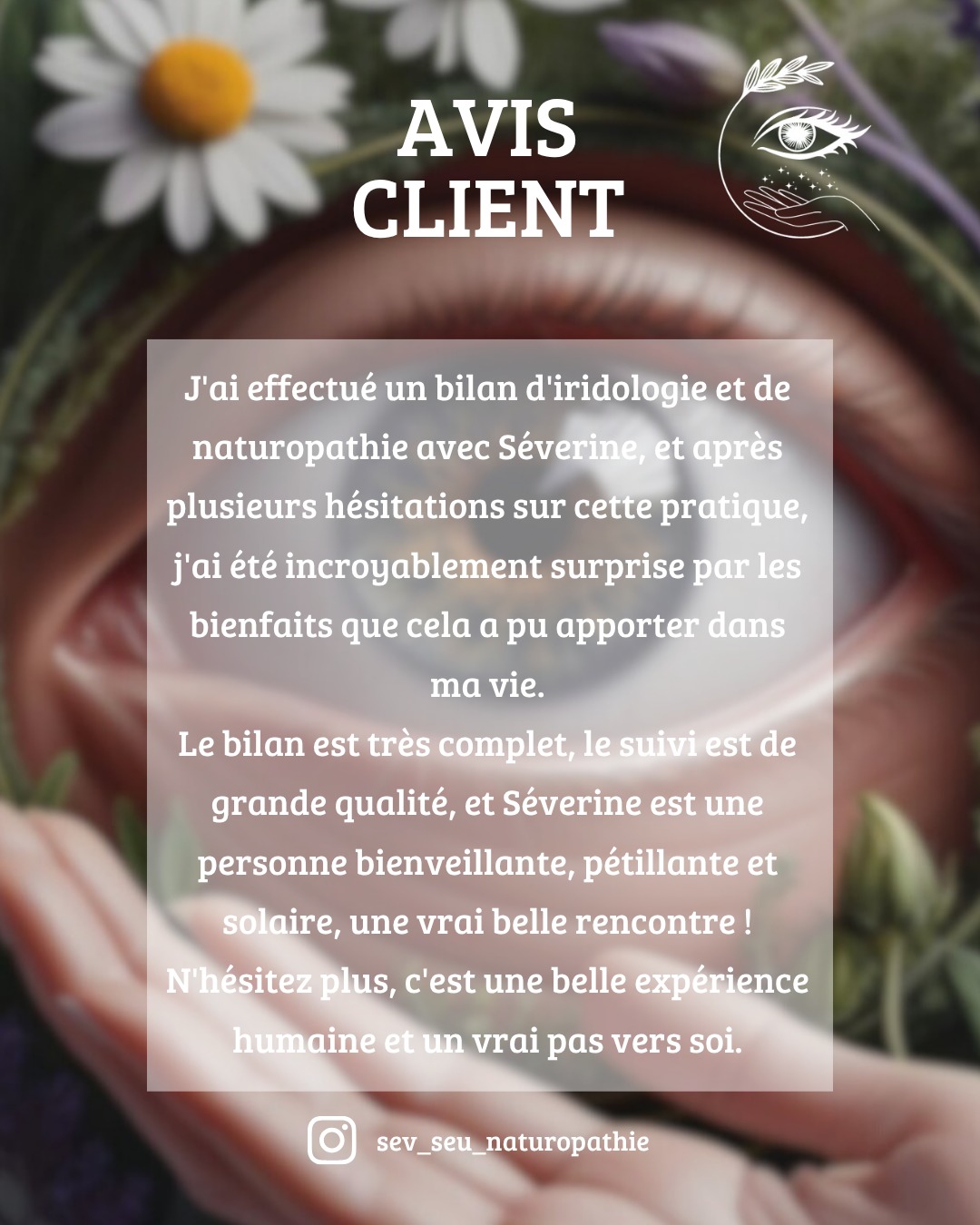 Merci infiniment pour ce retour qui me va droit au coeur โค๏ธ
Tout comme ma cliente, vous avez envie d'avancer et de prendre soin de vous ? Rรฉservez votre crรฉneau ! ๐Lien en bio.
Avec coeur โค๏ธ
#iridologie #magnรฉtisme #guidances #soinรฉnergรฉtique #lithothรฉrapie #bienetrenaturel #รฉmotions #douleursinexpliquรฉes #errancemรฉdicale #รฉcouteducorps #soinsnaturels #avisclient #biviers #grenoble #gresivaudan
**************************************
๐ฝ๐ ๐ ๐ข๐๐ ๐รฉ๐ฃ๐๐๐๐๐ ๐๐ธ๐, ๐๐๐๐๐๐๐๐ie & ๐๐๐๐รฉ๐ก๐๐ ๐๐ข๐ ๐ ร ๐๐๐๐ฅ๐๐๐๐กรฉ ๐๐ ๐บ๐๐๐๐๐๐๐. ๐ฝ'๐๐ฅ๐๐๐๐ ร ๐๐๐ ๐ก๐๐๐๐ ๐๐ก ๐๐ ๐๐๐๐๐๐๐ก.