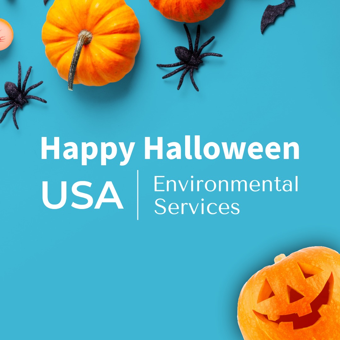 Wishing Everyone a spooky and sustainable Halloween, from all of us at USA Environmental Services! 🎃♻️
#HappyHalloween #SustainableHalloween #USAENV #Sustainability #EcoFriendly