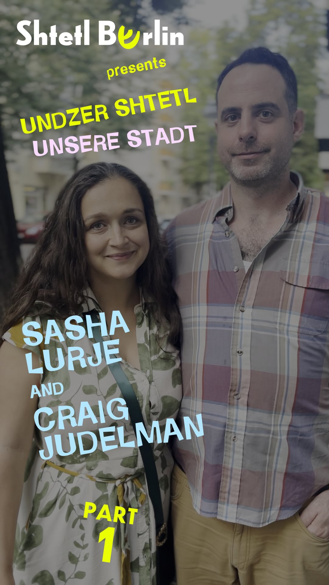 Sasha Lurje and Craig Judelman are musicians, educators, and cultural activists dedicated to exploring and presenting Yiddish song. They are prominent figures in the global Yiddish cultural community and with Patrick Farrell direct Shtetl Berlin. @sashalurje @cowboyhasid
Who else lives in our shtetl?
Follow @shtetlberlin and come to our events to discover the diverse community of people creating Yiddish culture in Berlin.
Videos: Magdalena Hutter @magdalenahutterfilm
Idea and production: Craig Judelman @cowboyhasid
Additional footage: Elisabeth Mann
Created as part of the project ‘Undzer Shtetl, Unsere Stadt’ supported by the Aktionsfonds gegen Antisemitismus, Senatsverwaltung für Kultur und Gesellschaftlichen Zusammenhalt.
#sashalurje #cowboyhasid #shtetlberlin #yiddish #yiddishlanguage #yiddishkeit #yiddishmusic #klezmer #JewishCulture #ShtetlBerlin #BerlinEvents #KlezmerJam #LiveMusicBerlin #MusicBringsUsTogether #BerlinCulture #BerlinNights #BerlinCommunity #WorldMusic #CulturalHeritage #KlezmerSpirit #YiddishSoul #ShtetlVibes —> for more info visit www.shtetlberlin.com & www.craigjudelman.com & www.sashalurje.com