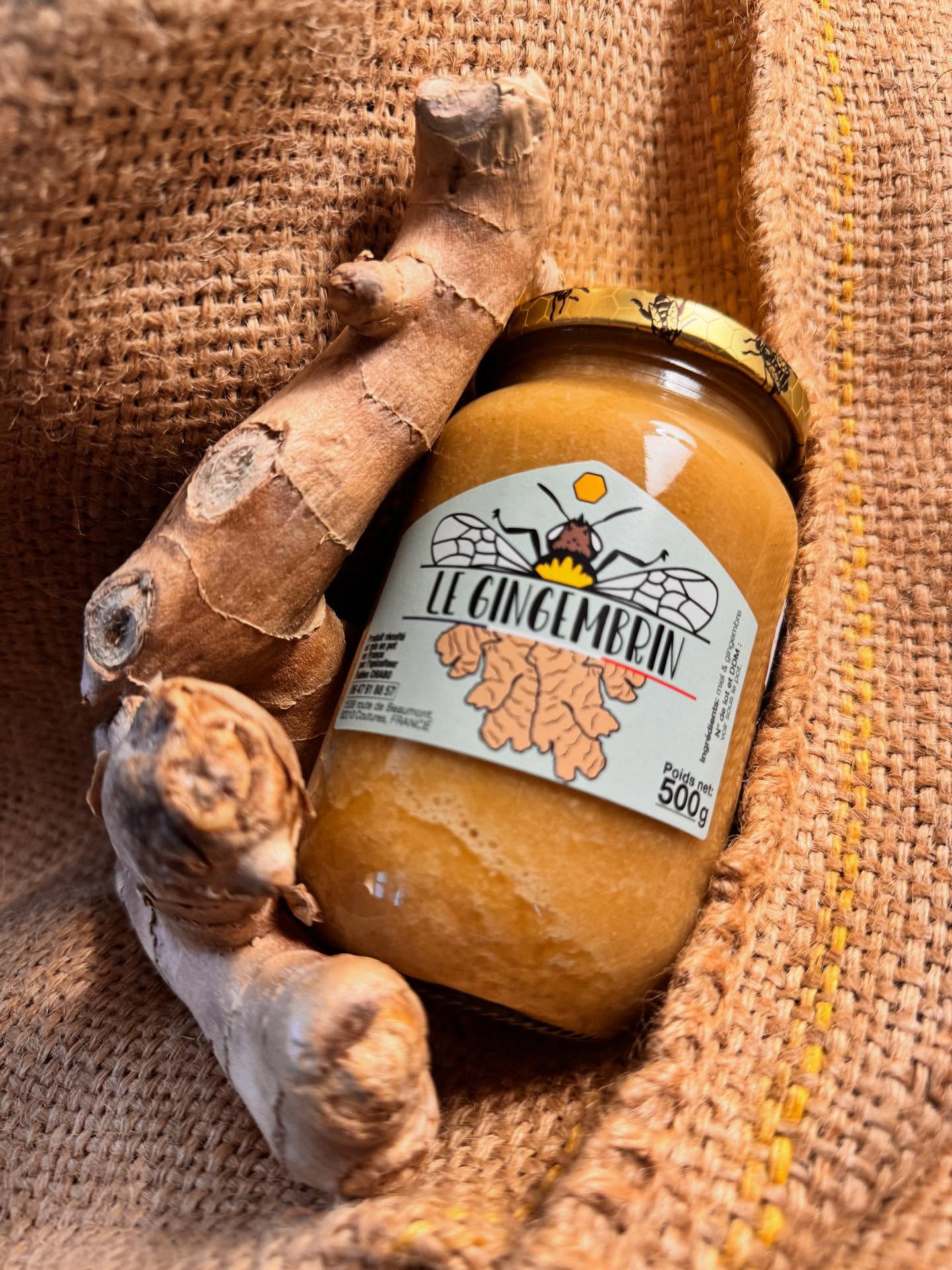 A découvrir au café du commerce, miel au gingembre
Le gingembrin, producteur local