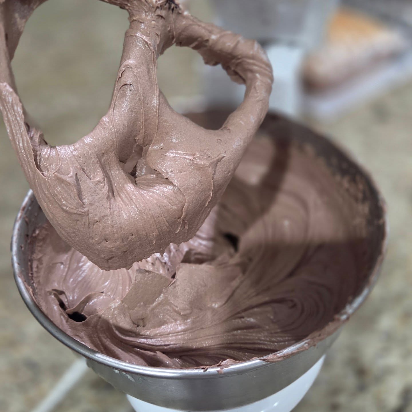 Chocolate buttercream.