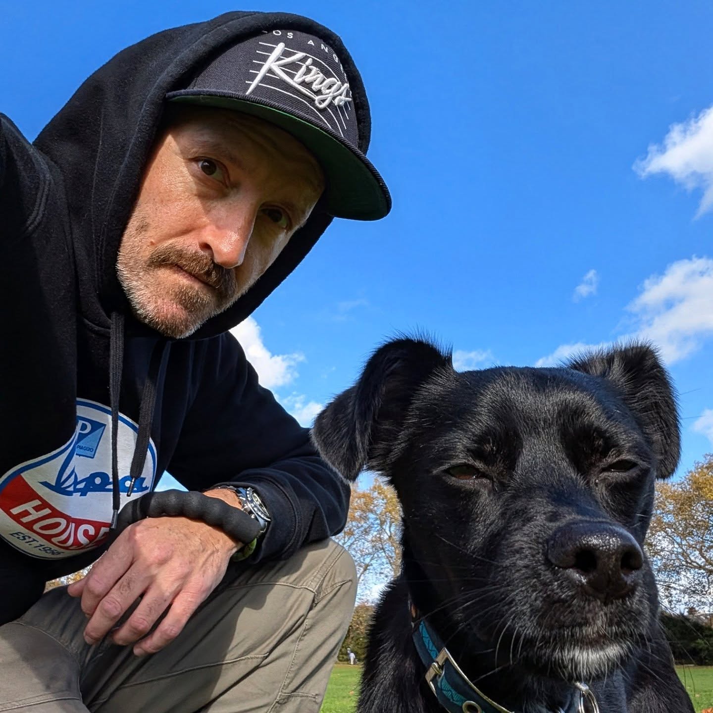 A man and his doggo ๐ถ