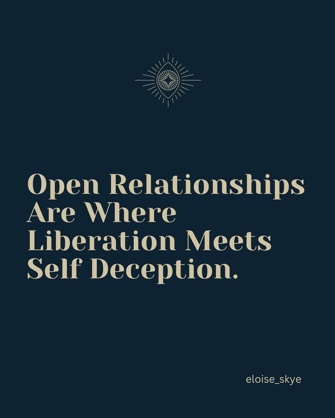 Day 27.
Open relationships aren’t the revolution people claim they are.
More often than not, they’re spiritual self-abuse: putting yourself in situations that re-open your wounds again and again without any real healing or closure.
“If I can’t be fully chosen, I’ll pretend I don’t need to be.”
Instead of addressing that story, I put on a smile, swallowed the urge to flip a goddamn table and proclaiming how liberated I was.
But real freedom isn’t sleeping with whoever you want.
It’s in choosing yourself, being honest about what you actually need and brave enough to hold out for it.
#messengers2025