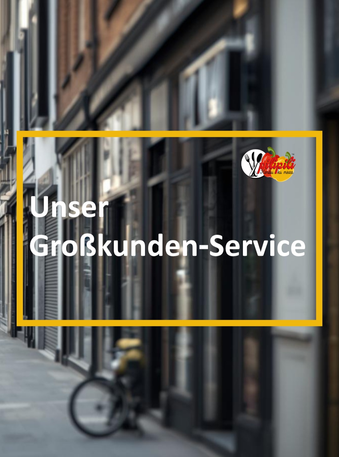 @kkpilipili 📦✨ Neu bei KK PiliPili: Unser Großkundenservice! ✨📦
Ob für Restaurants, Feinkostläden oder Veranstaltungen – wir bieten jetzt maßgeschneiderte Lösungen für Großkunden.
Von größeren Produktmengen bis hin zu individuellen Konditionen – wir sorgen dafür, dass deine Regale immer gefüllt sind.
👉 In den Slides findest du alle Details zu unseren Angeboten!
📩 Bei Interesse: Schreib uns direkt oder kontaktiere uns über kkpilipili.de
#KKPiLiPiLi #Großkundenservice #FoodBusiness #B2B #AfroFusion #WholesaleFood #TasteOfCongo #AfricanCuisine #PiliPiliMoments #GastroPartner #FoodWholesale #KulinarischeVielfalt
4 Tage