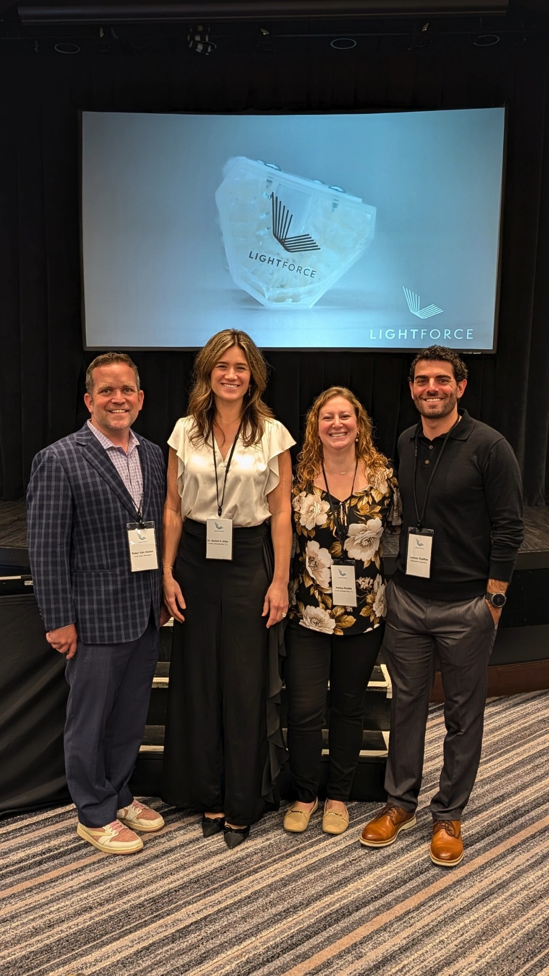 Conference mode: ON
Dr. Stiles is leveling up with LightForce, learning how true 3D customization makes treatment faster, smoother, and more comfortable for every patient.
Because when we grow, YOU smile brighter!๐
Drop a ๐ฌ below if you love seeing your orthodontist stay ahead of the curve!