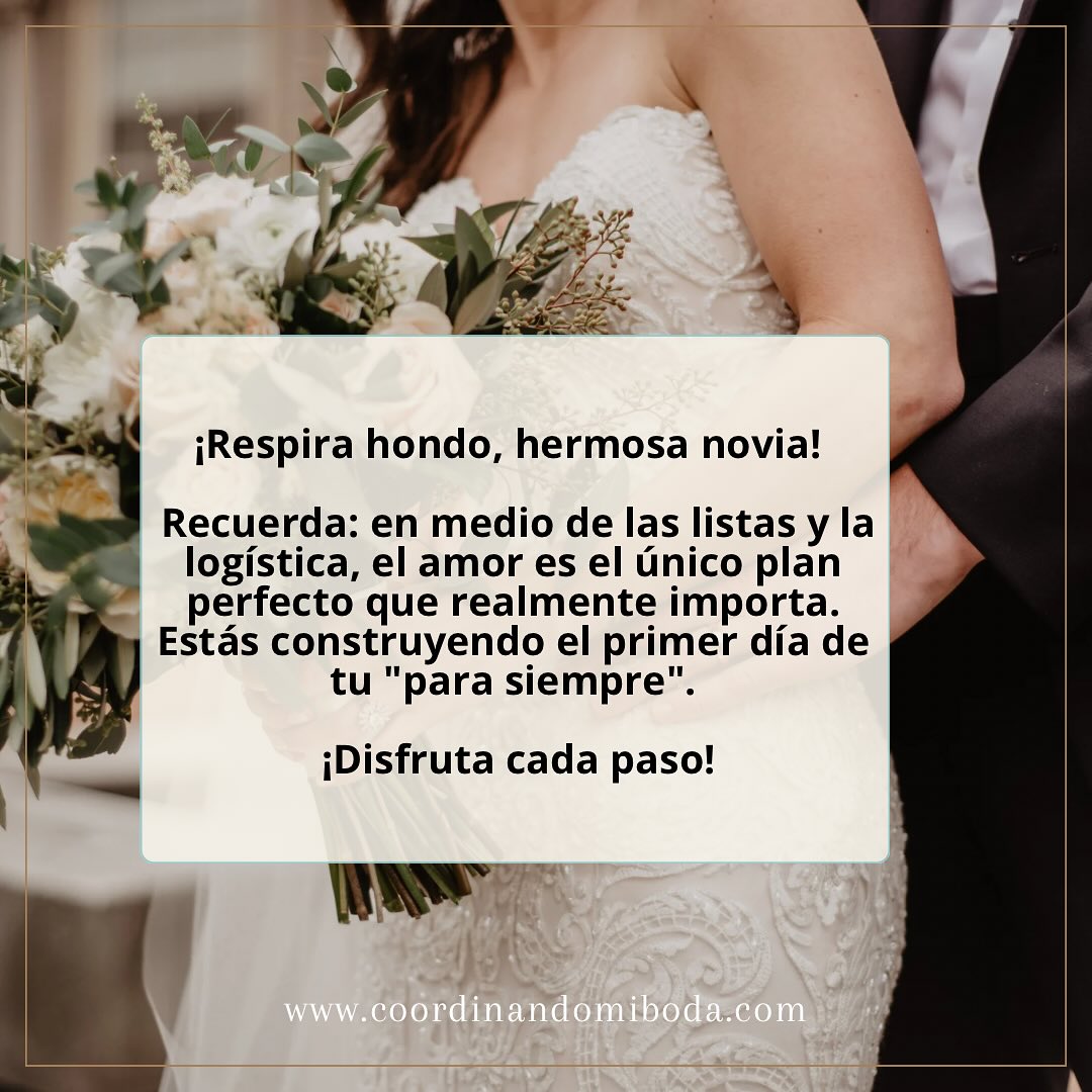 ¡Cada boda es tan única como la pareja que se va a casar! ¡Disfruta tu proceso y las memorias que juntos están creando!✨💕