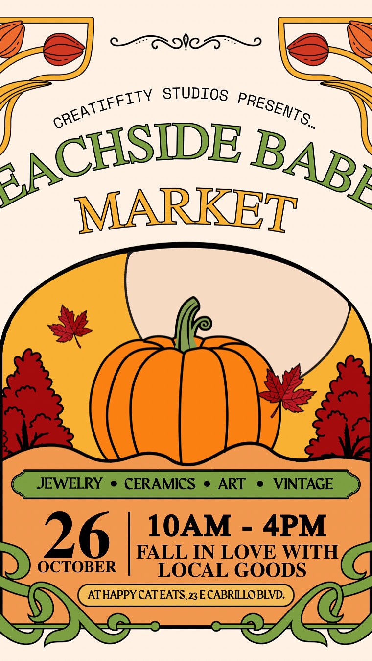 Coastal vibes & creativity 🌊
A glimpse of the @BeachsideBabesMarket — full of creativity, smiles, and coastal vibes!
Thank you @creatiffitystudios for organizing this event!
#CoveEcoGear #ContourScarf #CraftedInCalifornia #SantaBarbaraCreatives #CreativeCoast #CoastalCreativity #MakerCulture #SantaBarbaraMakers #SantaBarbaraStyle #BeachsideBabesMarket