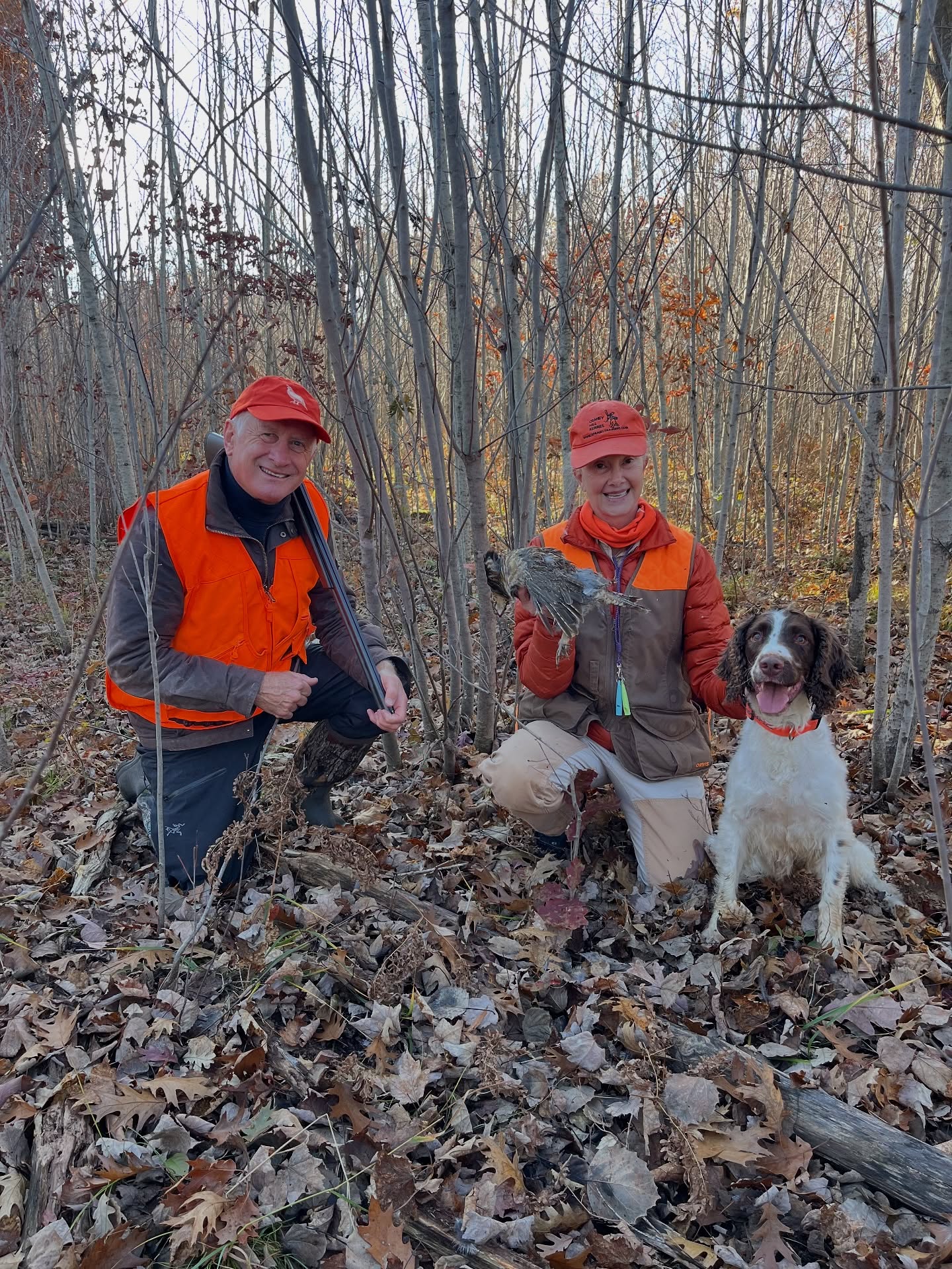 Hawk the Springer having fun finding, flushing and retrieving Grouse in northern Wisconsin. It’s so great to see our dogs out hunting.
Thank you Marie for sharing.