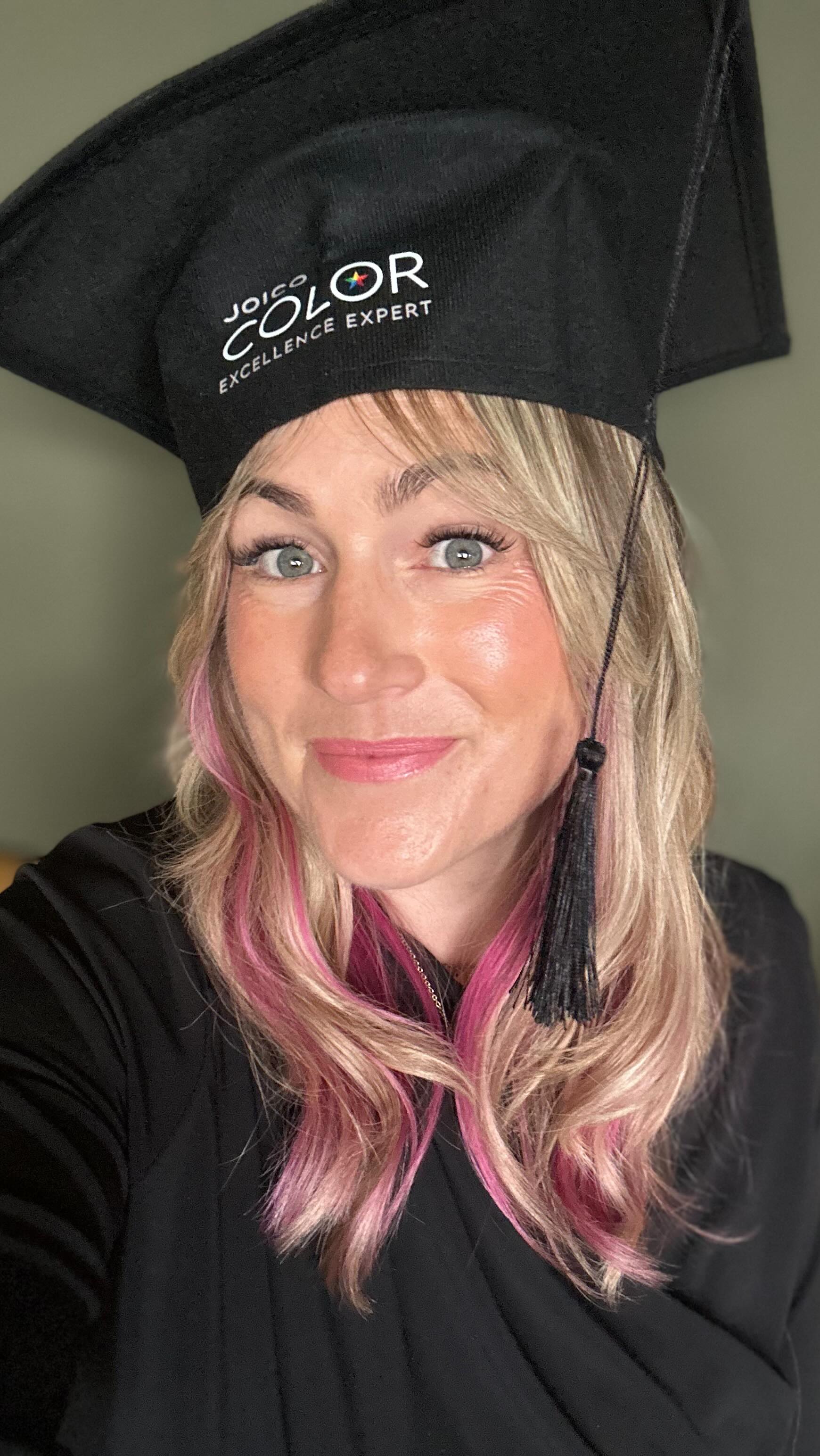 A few weeks ago I graduated from the @Joico Hair Care Color excellence program!!
We’ve all been working hard since January, soaking up the knowledge and trying out new things.
I love education in our industry. We never stop learning! It’s been a hectic year, both at work and transforming our lives at home too but it’s all been worth it! Just gonna keep moving forward being the best I can💪🏼🙌🏼
I’m so proud of myself for achieving this, just gutted we didn’t get to keep the caps!😖😂😂
JessieXxx
#hairstylist #hairdresser #hairdressersofinstagram #educationiskey #education #thecornishhairdresser #smile #cornishsalon #loveyourself #hairincornwall #SalonVibes #GlowUp #strongwomen #LoveFalmouth #ThePriory #loveCornwall #HairColour #saloneducation #educate #educateyourself #alwaysbebetter #haireducation #joico #joicocolorexcellenceprogram #joicosalon #joicoblondelife #JoicoHair #joicocolorintensity #joicoeurope