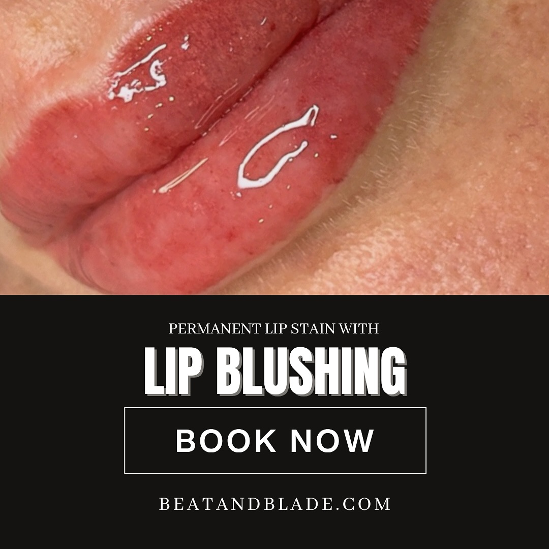 Tired of reapplying your lip color? Lip Blushing 👄 gives you a beautiful, long-lasting stain that enhances your natural beauty.
Lip Blushing 💋 enhances your natural lip color and shape for a fuller, more defined look. This semi-permanent, cosmetic tattoo gives you a long-lasting, youthful glow without the daily effort.
Two sessions are needed for optimal results that last 3 to 4 years.
BOOK YOUR APPOINTMENT NOW! 🗓️
www.beatandblade.com
Enhancing Lives One Image At A Time™️
#lipblushing #lipblushtattoo #lipenhancement #pmu #permanentmakeup #liptattoo #monday #swipeleft