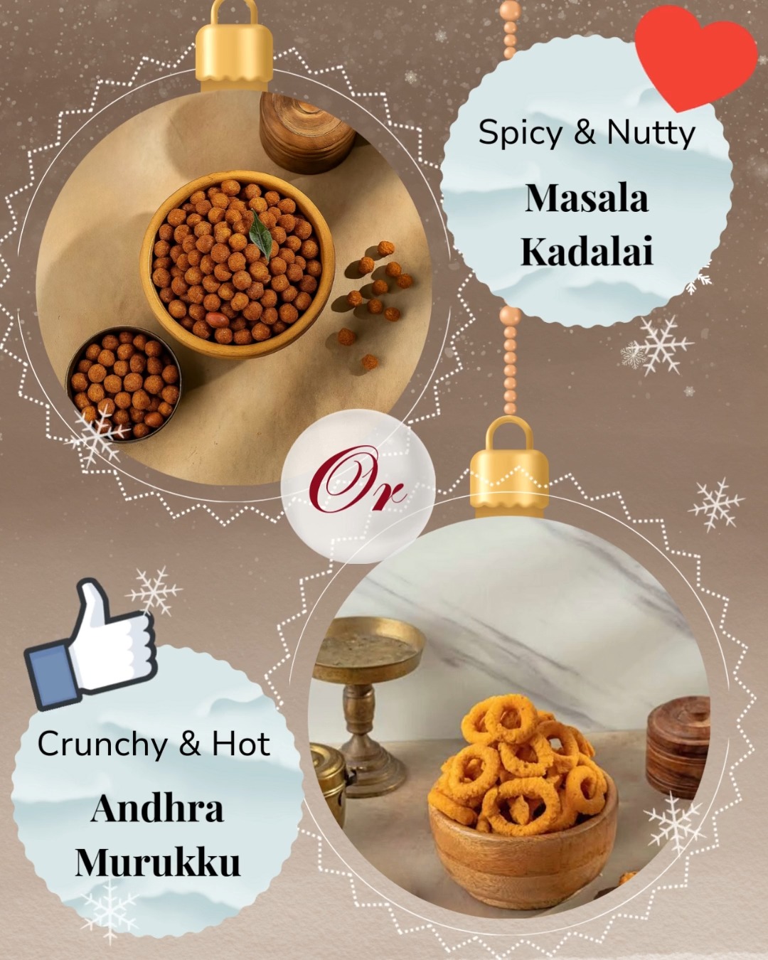 Winter evenings + a hot chai/coffee = pure happiness ☕️❄️
And every winter has that one snack we can’t resist…🤤
So tell us — What’s YOUR go-to crunchy partner this season?
🔥 Spicy & nutty Masala Kadali?
or
🌶️ Hot & crispy Andhra Murukku?
Drop your favourite in the comments 👇
Let’s see which one wins this winter! 😋✨
Order your favourites and bring the crunch back!
Namma Snacks — Taste. Tradition. Togetherness.
Shop now at www.nammasnacks.de
#NammaSnacks #RibbonPakoda #SouthIndianSnacks #IndianSnacksInGermany #AuthenticTaste #CrispyDelights #TasteOfHome #SnackTime #HomeStyleSnacks #DesiSnacks #FestivalFlavours #MadeWithLove #FoodieDE #IndianFoodGermany #CrunchySnacks #TraditionalSnacks #TamilSnacks #SpicySnacks #FreshAndCrispy#TasteOfTradition#TogethernessInEvery#Bite#Thattai #AndhraMurukku #Mixture#Seedai #Tastethekick