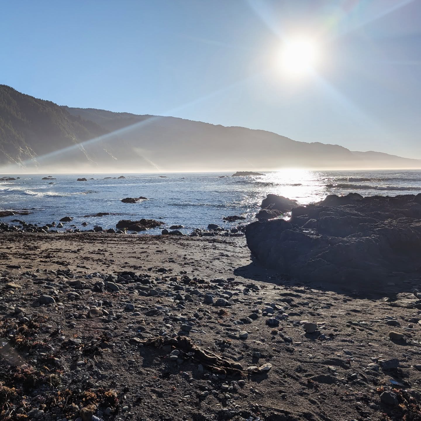 The sun doesn't ask for applause. It just shows up and does its thing whether anyone is watching or not. #thinkaboutit #beachvibes #channeling #zakunscripted