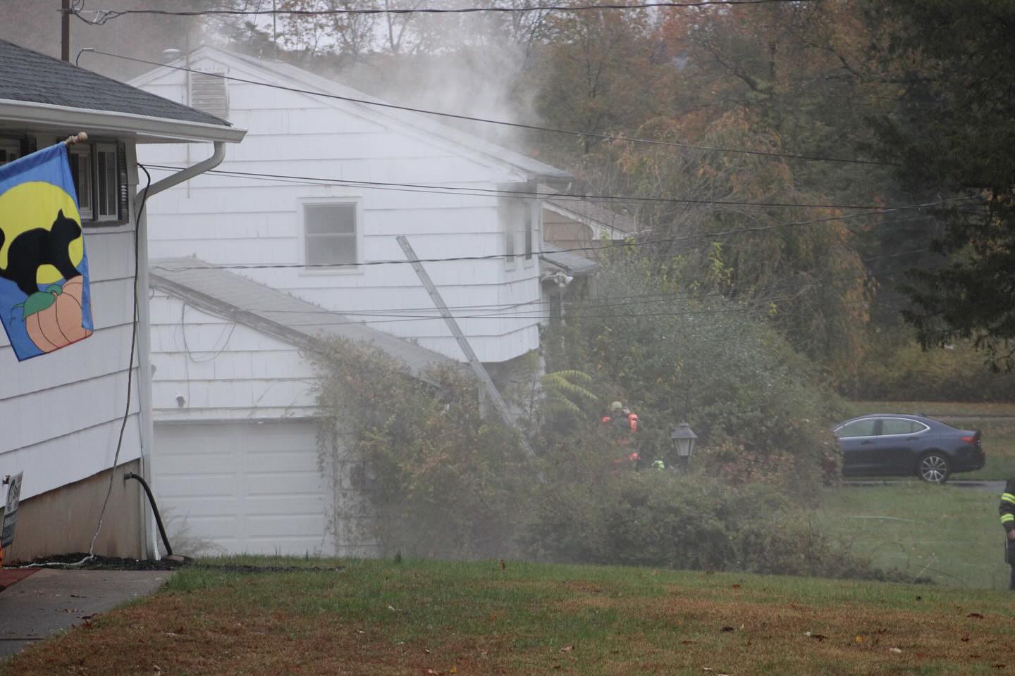 North Branch, along with the rest of Bridgewater District 3 and Bradley Gardens Fire, handled this structure fire yesterday. Engine 8 arrived first due and stretched a hoseline inside alongside Deputy 49. The crew located a kitchen fire that had been partially knocked down. Ladder 49 arrived as the first-due ladder company and assisted with completing primary searches and opening up. Additional crews from Country Hills and Green Knoll assisted with conducting secondary searches, ventilation, and overhaul, while Bradley Gardens operated as the RIT team. The fire was brought under control within 15 minutes, and the scene was turned over to the Bridgewater Fire Marshal’s Office.